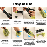 Portable Pet Waste Picker for Dog Walking Outdoor Poop Scooper