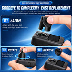For DJI Osmo 360 II Replacement Lens Kit, 1 Lens, 2 Lens