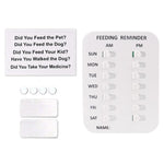 Pet Daily Activity And Feeding Log Sign