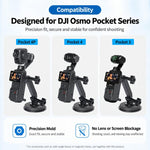 For DJI Osmo Pocket 4P / 4 / 3 Magnetic Car Dashboard Mount Multi-Angle Camera Holder