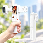 For Insta360 Luna Pro / Luna Ultra Vertical Shooting Handheld Grip Horizontal Body Mount Handle