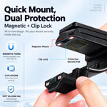 For Insta360 Luna Pro / Luna Ultra Vertical Shooting Handheld Grip Horizontal Body Mount Handle