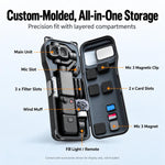 For DJI Osmo Pocket 4P LKTOP Hard Carrying Case Protective Storage Box with Wrist Strap