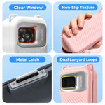 For DJI Osmo Pocket 4P LKTOP Hard Carrying Case Protective Storage Box with Wrist Strap