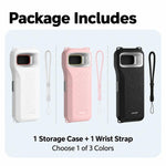For DJI Osmo Pocket 4P LKTOP Hard Carrying Case Protective Storage Box with Wrist Strap