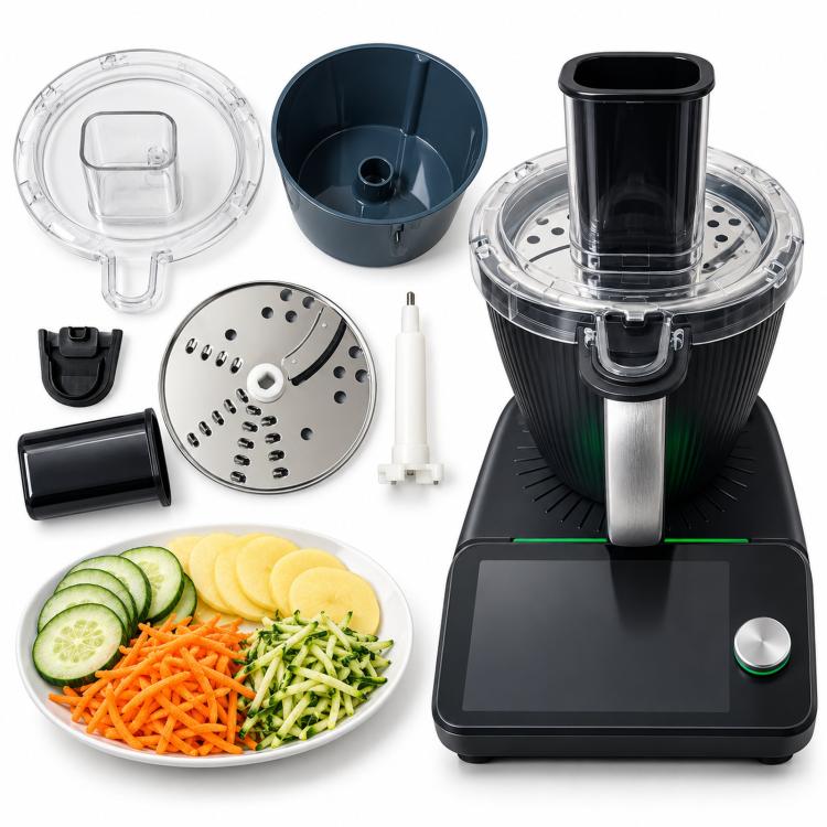 For Thermomix TM7 Vegetable Slicer and Shredder Attachment Food Processor Cutter Set, TM7