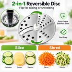 For Thermomix TM7 Vegetable Slicer and Shredder Attachment Food Processor Cutter Set, TM7