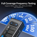 FNIRSI High-Precision Handheld Digital LCR Tweezers Component Tester, Tweezers Tips, Tweezers + Kelvin Clips
