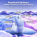 Inphic M2 Rechargeable Wireless Ergonomic Mouse 2.4G Silent Computer Mice