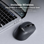 Inphic M2 Rechargeable Wireless Ergonomic Mouse 2.4G Silent Computer Mice