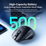 Inphic M2 Rechargeable Wireless Ergonomic Mouse 2.4G Silent Computer Mice