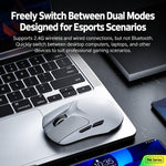 Inphic Lightweight Wireless Ultra-Light Gaming Mouse, IN6 White, IN6 PRO White