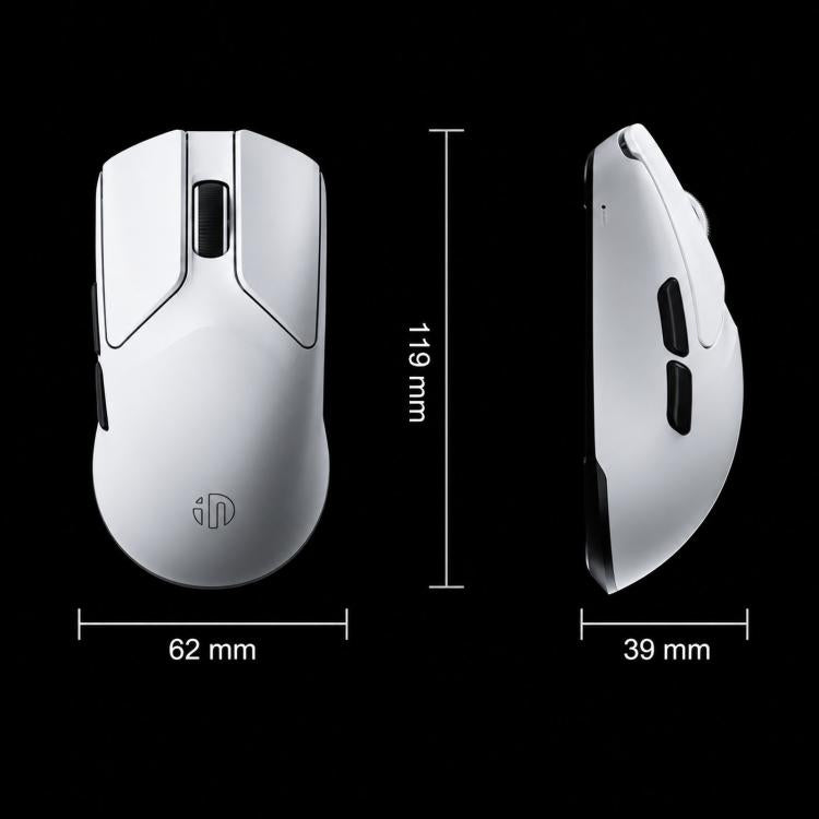 Inphic Lightweight Wireless Ultra-Light Gaming Mouse, IN6 White, IN6 PRO White