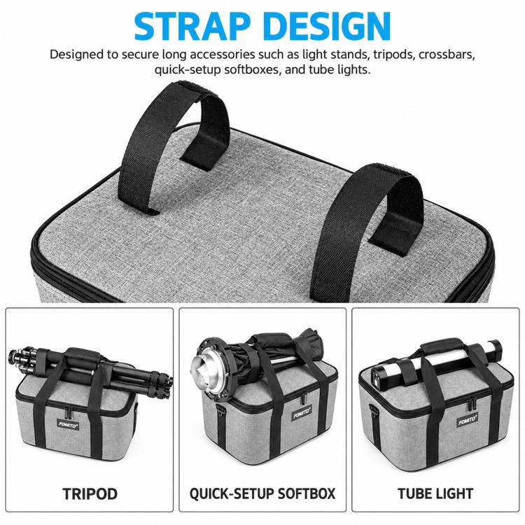 Thickened Fill Light Photography Bag Shoulder Handheld DSLR Camera Storage Bag, FOMITO S10, FOMITO S20, FOMITO S40