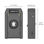 FOMITO NP-45W Multi-Function NP-F Battery Plate Multi-Port Output Battery Power Supply Base, NP-45W