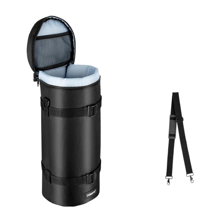 FOMITO Shockproof Camera Lens Storage Bag DSLR Mirrorless Lens Protective Pouch, JTB-3B Black, JTB-4B Black, JTB-5B Black, JTB-6B Black, JTB-7B Black, JTB-8B Black, JTB-3G Grey, JTB-4G Grey, JTB-5G Grey, JTB-6G Grey, JTB-7G Grey, JTB-8G Grey