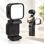 LKTOP Magnetic Fill Light For DJI Osmo Pocket 4 / 3 with 3 Color Modes 3000K-7000K, LKTOP