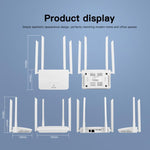 4G LTE CPE Wireless Router With Micro SIM Card Slot, EU Plug, US Plug, UK Plug