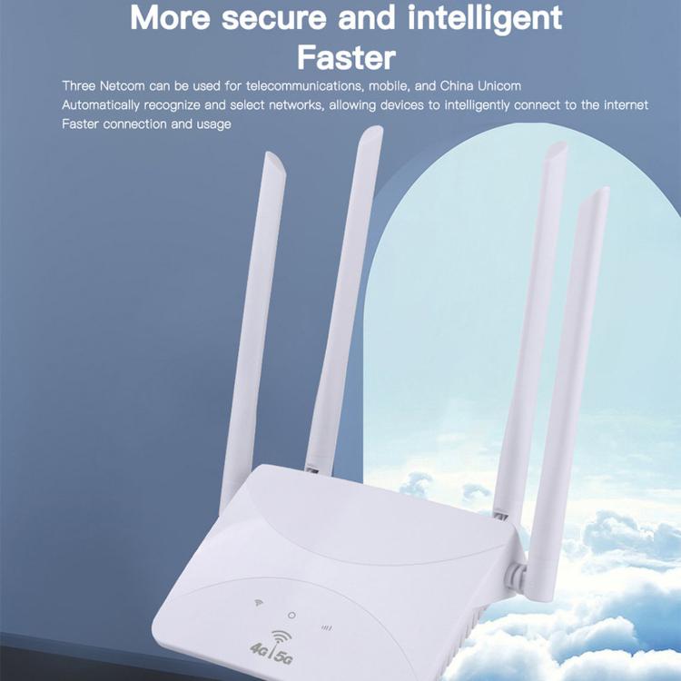 4G LTE CPE Wireless Router With Micro SIM Card Slot, EU Plug, US Plug, UK Plug