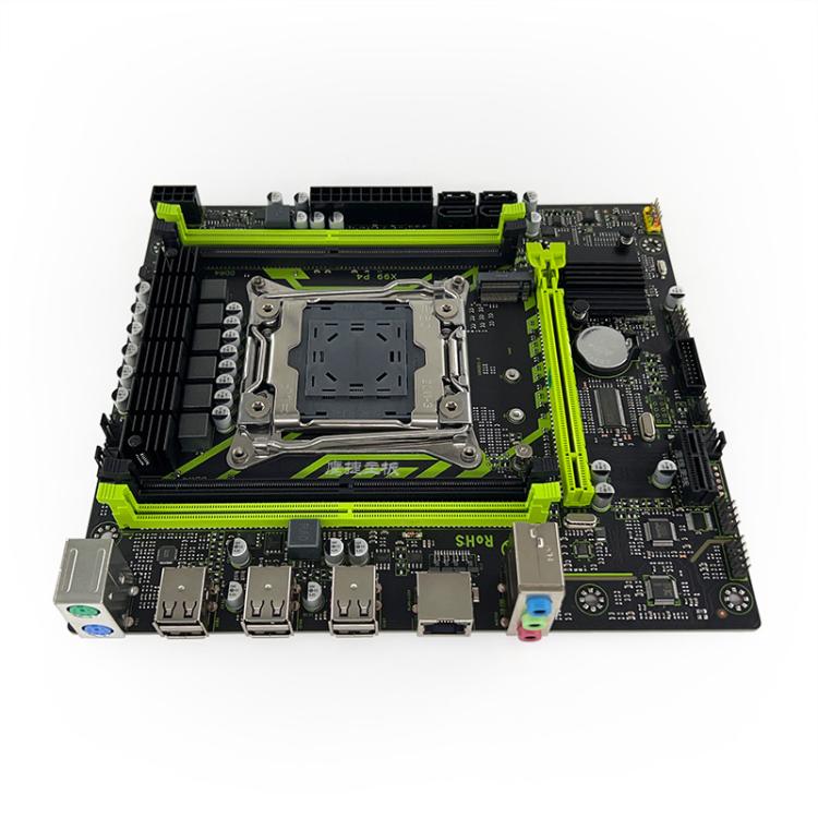 Yingjie X99-P4 M-ATX LGA 2011-3 DDR4 Computer Motherboard For Intel Xeon E5 2678 2680 V3 V4