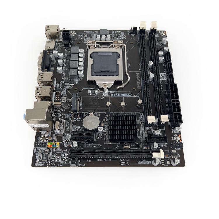 Yingjie H55 LGA 1156 Motherboard Micro ATX Dual DDR3 Desktop Mainboard with HDMI VGA M.2 NGFF, H55-1156