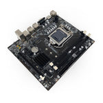 Yingjie H55 LGA 1156 Motherboard Micro ATX Dual DDR3 Desktop Mainboard with HDMI VGA M.2 NGFF, H55-1156