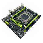 Yingjie X79G LGA 2011 Motherboard Micro ATX Dual DDR3 / ECC REG Mainboard With M.2 NVMe Slot, Gigabit LAN, X79G