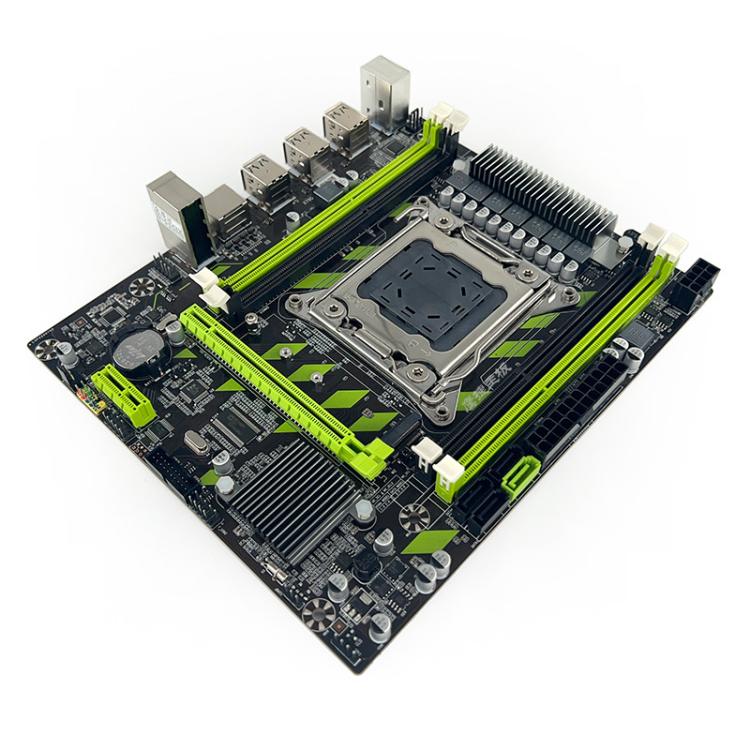 Yingjie X79G LGA 2011 Motherboard Micro ATX Dual DDR3 / ECC REG Mainboard With M.2 NVMe Slot, Gigabit LAN, X79G
