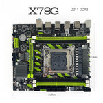Yingjie X79G LGA 2011 Motherboard Micro ATX Dual DDR3 / ECC REG Mainboard With M.2 NVMe Slot, Gigabit LAN, X79G
