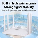 210M-E Europe and Asia 4G LTE CPE Wireless Router, 300Mbps SIM Card Slot, 32 Users Support, EU Plug, US Plug, UK Plug