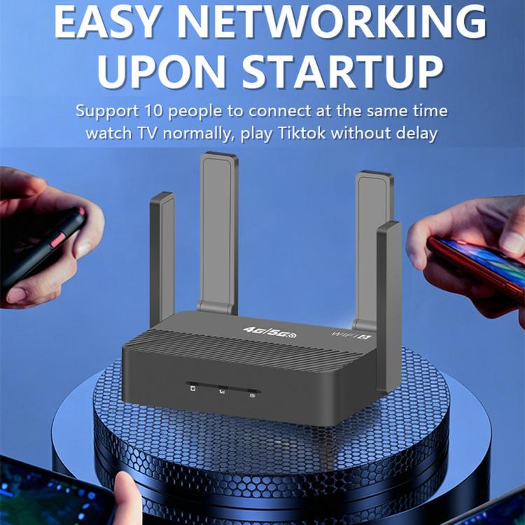Q31 Europe-Asia Edition 4G CPE Router Wireless SIM Card Slot Pocket Hotspot, EU Plug, US Plug, AU Plug, UK Plug