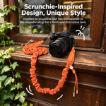 Universal Camera Shoulder Strap Quick Release Scrunchie Neck Lanyard With Loops, D348
