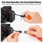 Universal Camera Shoulder Strap Quick Release Scrunchie Neck Lanyard With Loops, D348