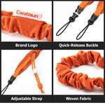 Universal Camera Shoulder Strap Quick Release Scrunchie Neck Lanyard With Loops, D348