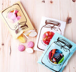 100 pz/set carino bottiglia colorata modello matrimonio compleanno biscotti caramelle confezione regalo