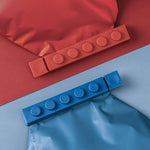 4 PCS/Set Building Block Food Seal Clip Seal Kitchen Fresh Clip Snack Sacchetto di plastica Clip Stick, Seal Clip