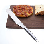 2 pezzi spatola per crema in acciaio inossidabile coltello a campana in acciaio inossidabile spatola per torta raschietto per cottura strumenti di cottura