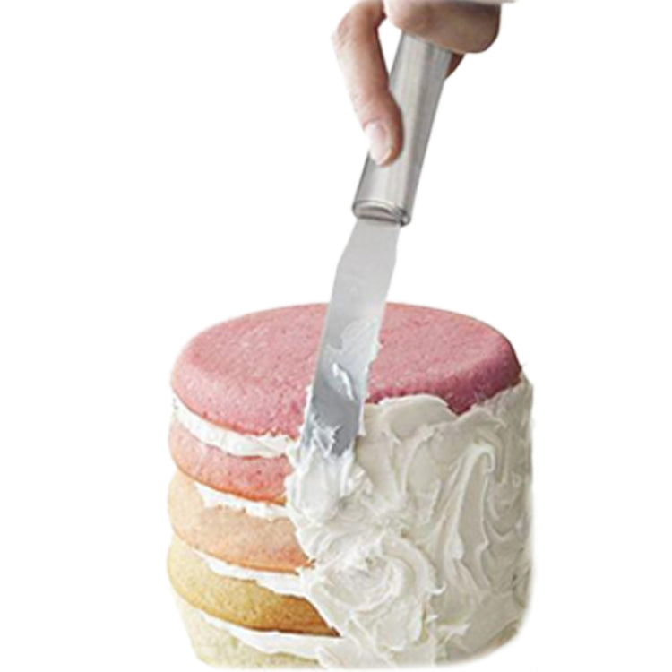 2 pezzi spatola per crema in acciaio inossidabile coltello a campana in acciaio inossidabile spatola per torta raschietto per cottura strumenti di cottura