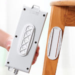 Supporto per scheda di finitura per cavi plug-in da 10 pezzi Supporto per router di scheda montato a parete, Oval, Square