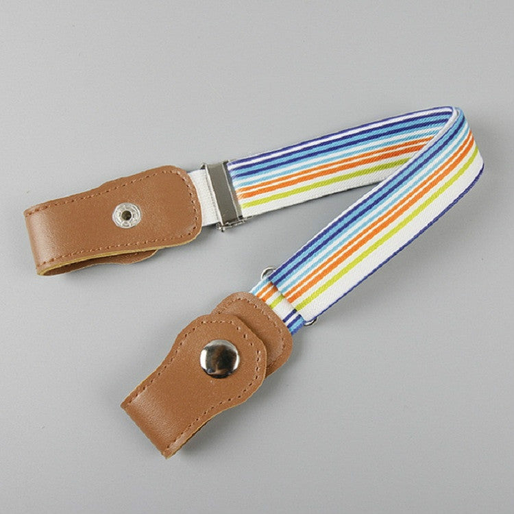 Cintura elastica in tessuto per tessitura per bambini con versione a scatto