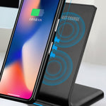 Caricatore wireless verticale 10W per smartphone