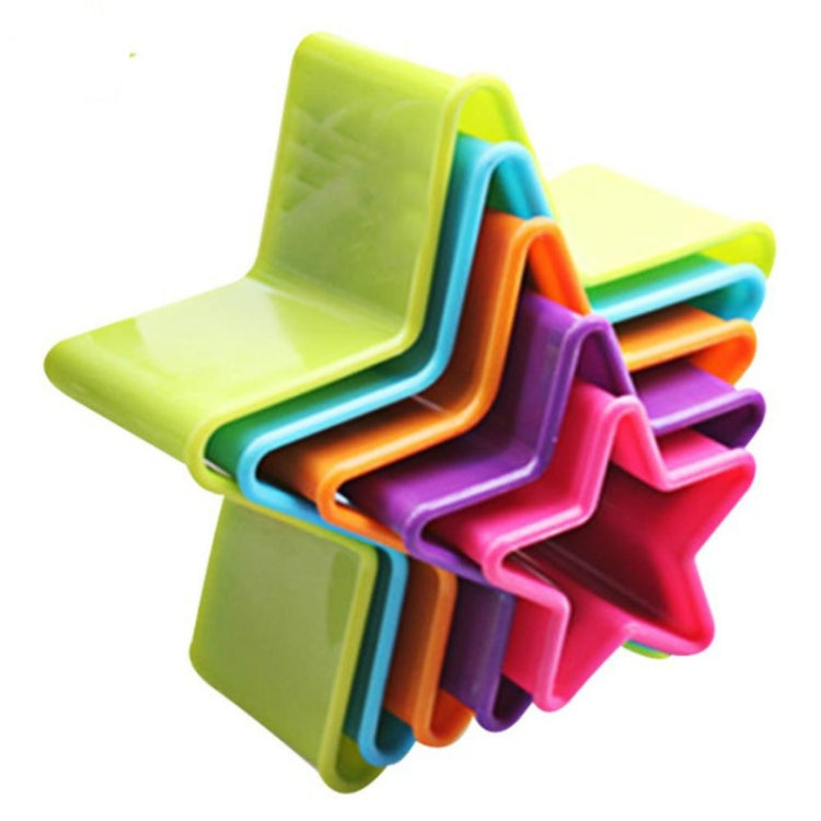 5 stampi per biscotti in plastica per biscotti, forme a stantuffo per biscotti, strumenti di cottura fai da te