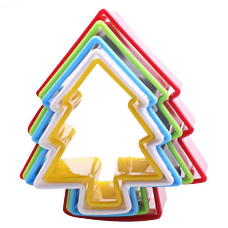 5 stampi per biscotti in plastica per biscotti, forme a stantuffo per biscotti, strumenti di cottura fai da te