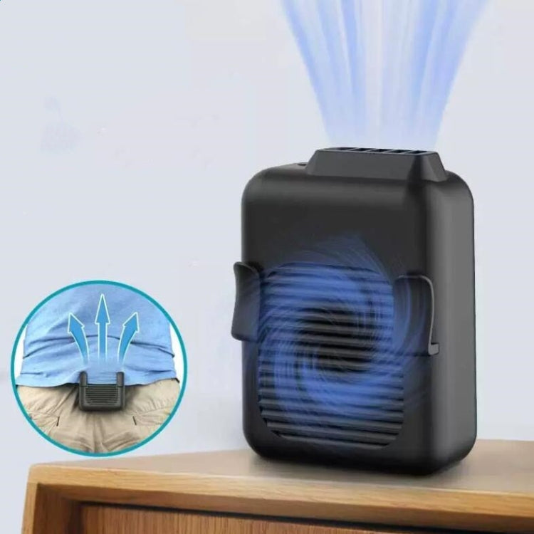 Mini ventilatore a vita sospeso con ricarica USB, ventilatore portatile senza foglie, 4000mAh, 6000mAh