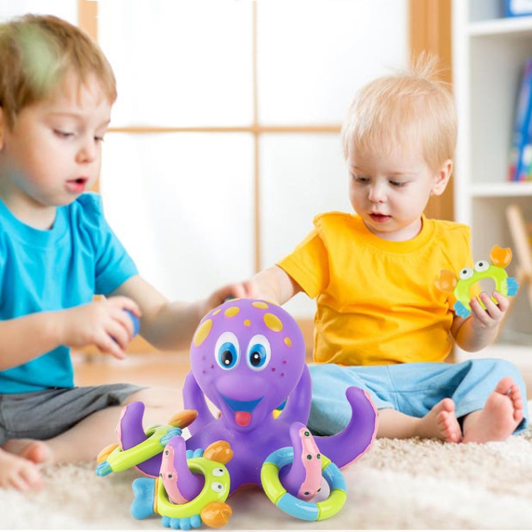 Octopus Throwing Circle Piccolo polpo Bambini che fanno il bagno Giocattolo per l'acqua