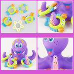Octopus Throwing Circle Piccolo polpo Bambini che fanno il bagno Giocattolo per l'acqua