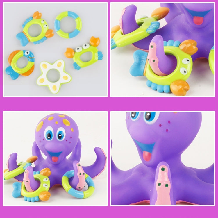 Octopus Throwing Circle Piccolo polpo Bambini che fanno il bagno Giocattolo per l'acqua
