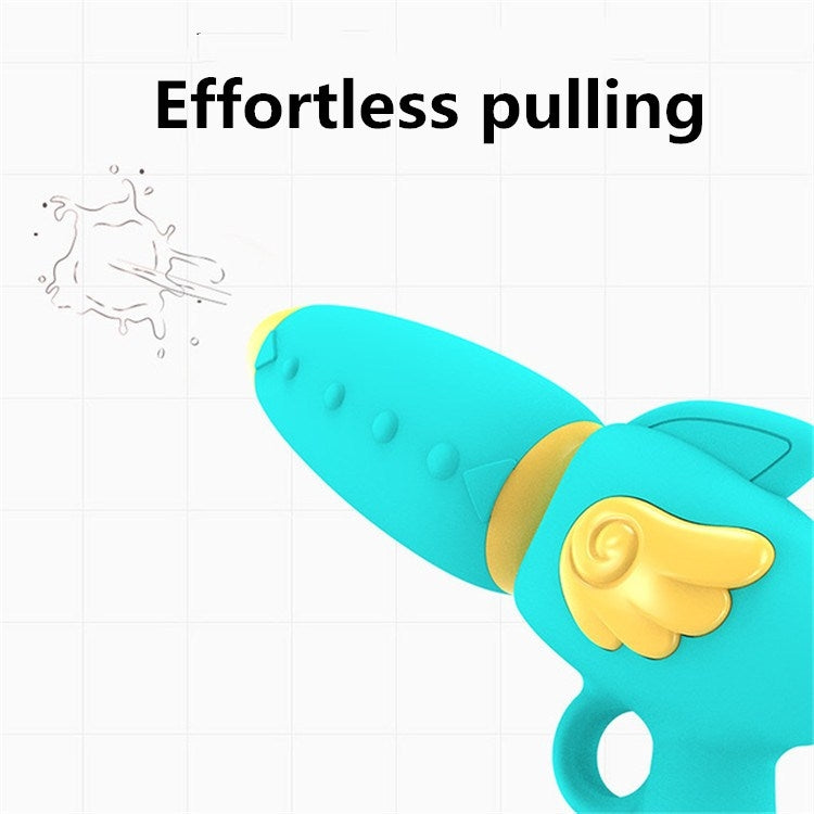 Zaino per bambini Pistola ad acqua Giocattolo Zaino per cartoni animati per animali Tirare la pistola ad acqua a getto d'aria a pressione