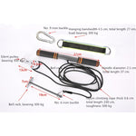 Dispositivo di trazione del braccio Asta ad alta trazione Attrezzatura per esercizi con manubri avvolgitore per funi portanti senza campane, Arm-pulling Device