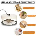 Lampada antipulci per animali domestici con trappola adesiva
